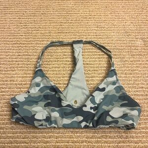 Spiritual Gangster camo sports bra size small